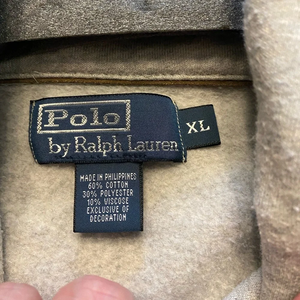 VTG Polo by Ralph Lauren Shawl-Neck Button Pullover